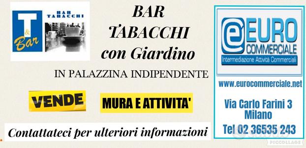 703/16 BAR TABACCHERIA con giardino privato