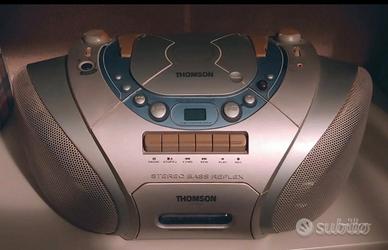 lettore cd, radio e mangiacassette