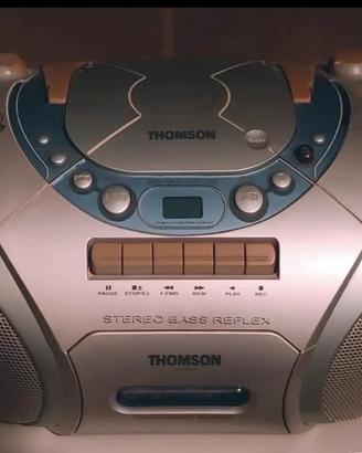 lettore cd, radio e mangiacassette