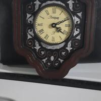 orologio da parete anni 70 in legno 