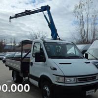 IVECO DAILY 35C12 CON GRU E CASSONE FISSO P.3450