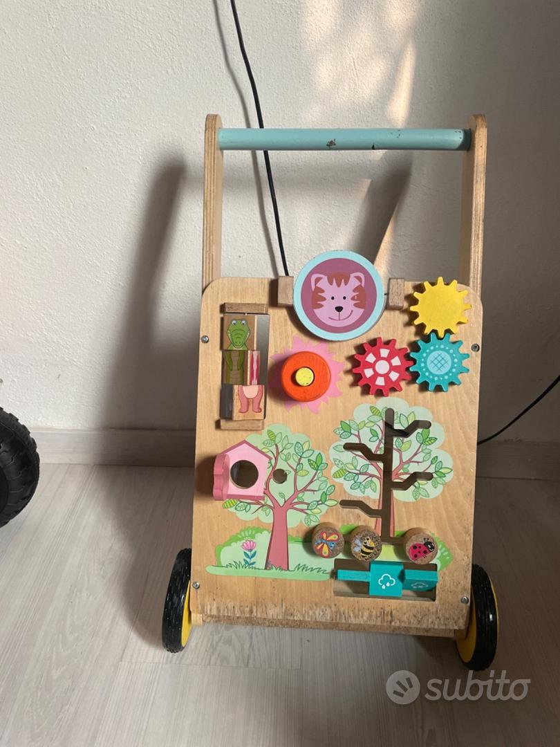 Carrello primi passi in legno - Tutto per i bambini In vendita a Verona