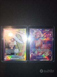 Nico Robin OP 09-062  - Vinsmoke Reiju OP 06-069 