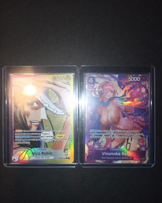 Nico Robin OP 09-062  - Vinsmoke Reiju OP 06-069 