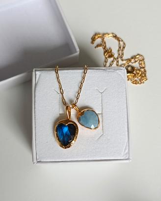 Ciondoli labradorite e opale peruviano