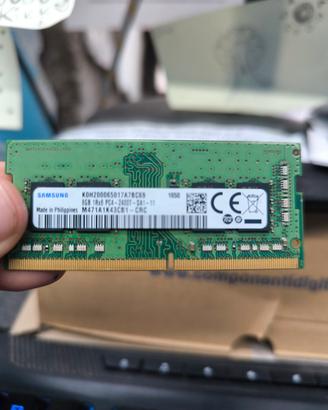Modulo Memoria Ram Sodimm DDR4 8 Gb 2400 Samsung