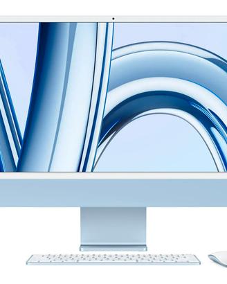 Apple iMac 24" M3 512 GB Blu (+ Mouse e Tastiera)