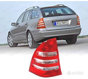 FANALE SINISTRO MERCEDES CLASSE C W203 SW 00-04 BI
