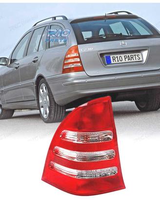 FANALE SINISTRO MERCEDES CLASSE C W203 SW 00-04 BI