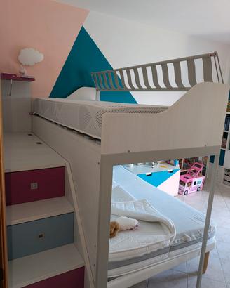 Cameretta a soppalco Moretti Compact