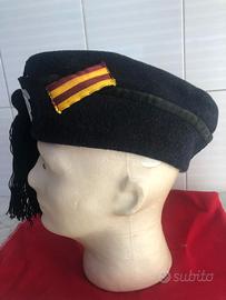 Fez Cappello Berretto Anni 20 con fregio e grado