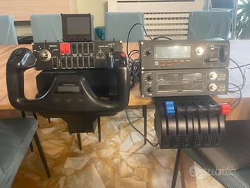 Postazione Simulazione Volo Completa Saitek