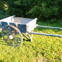 CARRO IN LEGNO DA BUOI ANNI 20/30