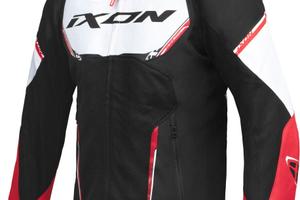giacca Ixon STRIKER AIR WP UOMO nero BIANCO ROSSO