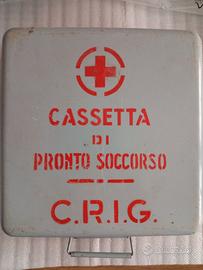 Cassette Croce Rossa Italiana