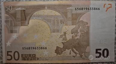 banconota 50 euro 2002 Draghi