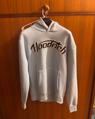 Felpa Hoodrich con cappuccio azzurra