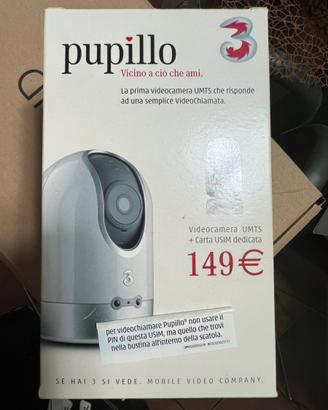 Pupillo 3 (Tre) videocamera UMTS vintage