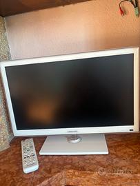 TV MONITOR samsung  22" bianco white