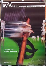 Manifesto/Poster  Venezia,  15a Vogalonga 1989,
