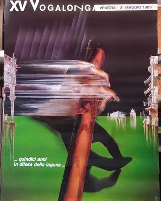 Manifesto/Poster  Venezia,  15a Vogalonga 1989,
