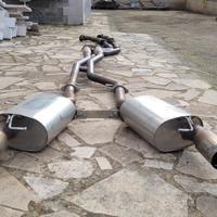 scarico acciaio bmw e92 335i