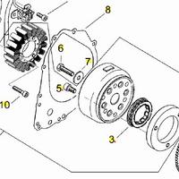 Ingranaggio ruota libera Aprilia Leonardo 125 AP06