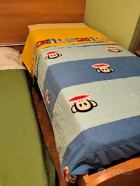 Letti scorrevoli su binario 