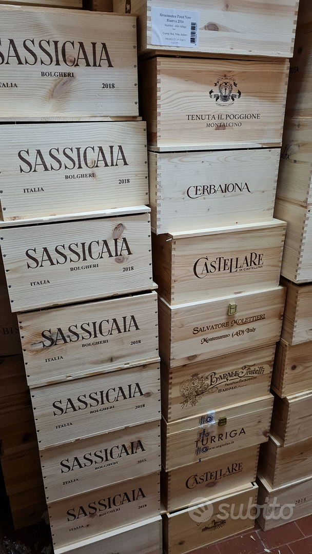 Casse di legno del vino vuote e pannelli - Giardino e Fai da te In vendita  a Firenze
