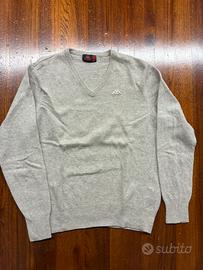Maglione Kappa beige scollo V