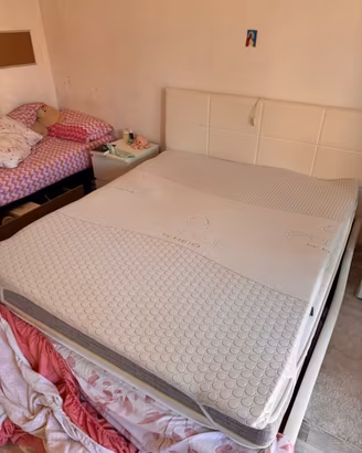 Topper Matrimoniale Sfoderabile e lavabile 160x190