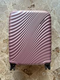 Valigia rosa American Tourister a 4 ruote 32L