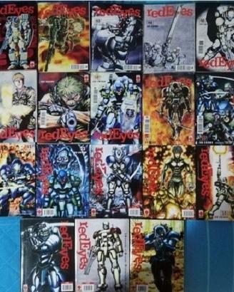 Fumetti Red Eyes dal n°1 al n°18 Planet Manga