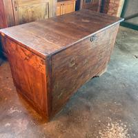 Cassapanca antiquariato legno massello