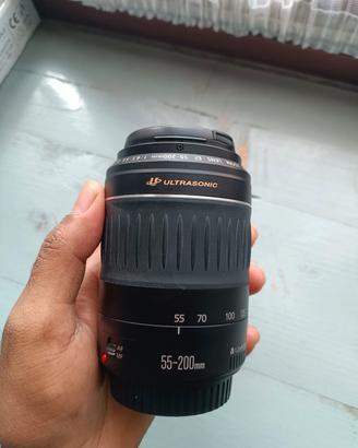 Canon EF 55-200mm f/4.5-5.6 II USM – Teleobiettivo