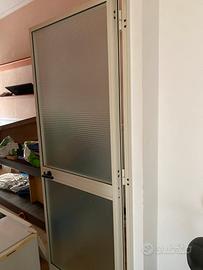 Porte cin alluminio bianco