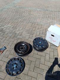 cerchi in ferro per Fiat Panda