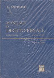 Antolisei Manuale di diritto penale Parte speciale