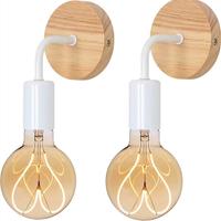 Lampada applique da parete muro abat jour