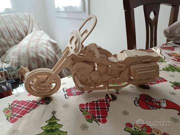 Costruzione Puzzle 3D in Legno Macchina