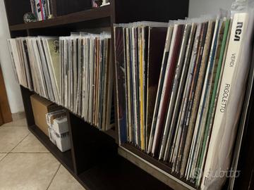 Collezione di vinili in blocco