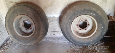 Coppia ruote agricole