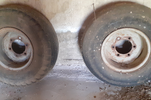 Coppia ruote agricole