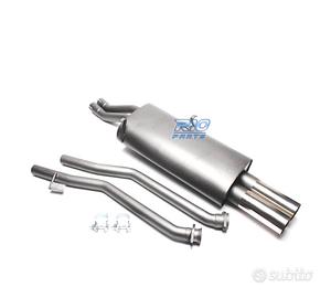 SILENZIATORE DI SCARICO PER BMW SERIE 3 E30 L6 198