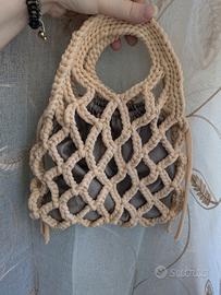 Borsa a rete handmad