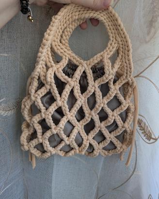Borsa a rete handmad