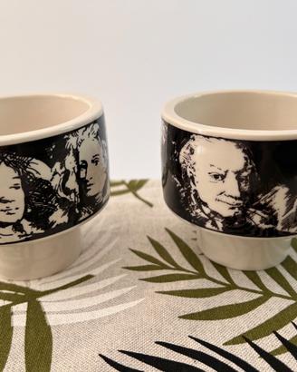 Tazze vintage anni 70 Pietro Annigoni