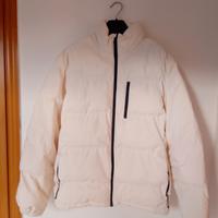 Giubbotto imbottito bianco H&M idrorepellente tg S