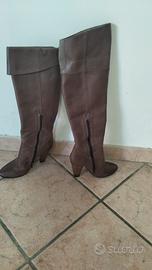 Stivali in puro vitello