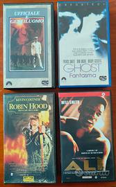 Set di 4 grandi film in vhs